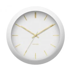 Karlsson Globe Wall Clock - White (40cm) CLOCKS