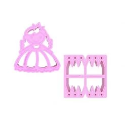 Lunch Punch Sandwich Cutters - Princess (2pc) GIRLS GIFTS