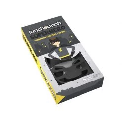 Lunch Punch Black Sandwich Cutters - Superhero (2pc)