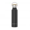 Montii Co Original Insulated Drink Bottle - Black (600ml) Reusable & Eco Friendly