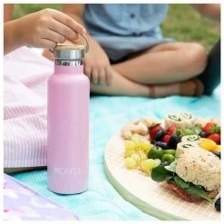 Montii Co Original Insulated Drink Bottle - Dusty Pink (600ml)