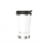 Montii Co Regular Insulated Coffee Cup - White (350ml) Reusable & Eco Friendly