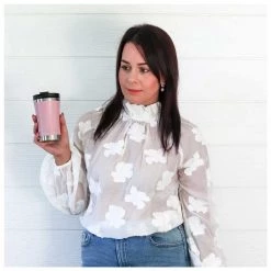 Montii Co Regular Insulated Coffee Cup - Dusty Pink (350ml)