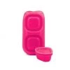 Goodbyn Reusable & Eco Friendly Snacks & Dipper - Neon Pink Red