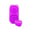 Goodbyn Snacks & Dipper - Neon Purple Reusable & Eco Friendly