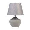 Linens & More Coastal Speckled Grey Urn Lamp (42.5cm)