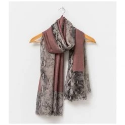 Stella & Gemma Snake Scarf - Rose