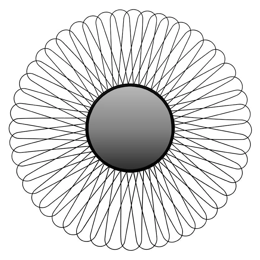 Le Forge Large Wire Mirror (1130cm)