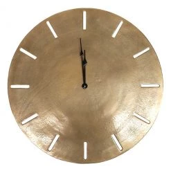 Le Forge Restocked Songo Clock - Antique Brass (58cm)