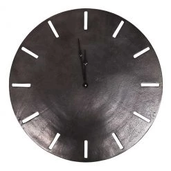 Le Forge Songo Clock - Black (58cm) Restocked