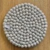 Sheepish Design Kiwiana NZ Wool Pot Stand / Trivet – Grey Marle
