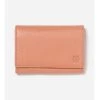 Stitch & Hide Women's Leather Ellie Wallet - Coral