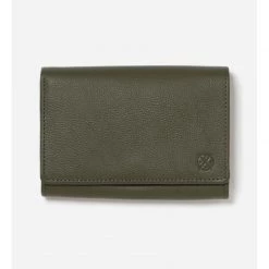 Stitch & Hide Valentines Day Women's Leather Ellie Wallet - Olive