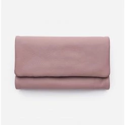 Stitch & Hide Women's Leather Paiget Wallet - Dusty Rose