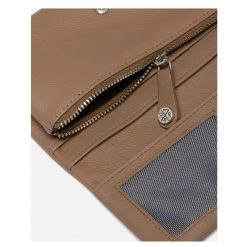 Stitch & Hide Women's Leather Paiget Wallet - Oak