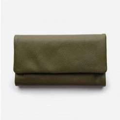 Stitch & Hide Women's Leather Paiget Wallet - Olive Valentines Day
