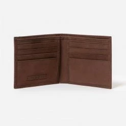 Stitch & Hide Mens Leather Fred Wallet - Brown