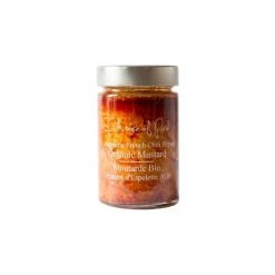 A Taste Of Paris NIBBLES, OILS, SAUCES & CONDIMENTS Organic Mustard - French Chili Pepper