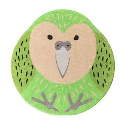 100% New Zealand BABY & TODDLER GIFTS Cuties Kakapo Rug (78cm)