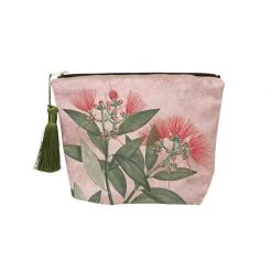 100% New Zealand Toiletry Accessories Pohutukawa Velvet Cosmetics Bag