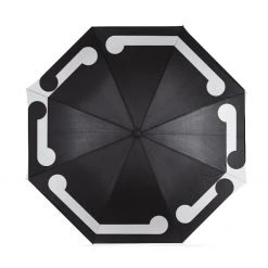 100% New Zealand Gordon Walters Black Umbrella Monochrome