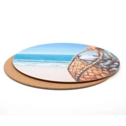 100% New Zealand Graham Young Coaster Set/4 – Kete Kiwiana