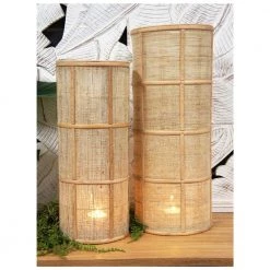 Stoneleigh & Roberson Coastal Organik Lantern Set/2