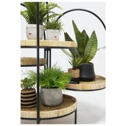 Stoneleigh & Roberson Rattan & Metal Arch Stand (88cm) NEW ARRIVALS