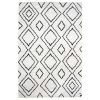Stoneleigh & Roberson Monochrome Diamond Ivory Area Rug