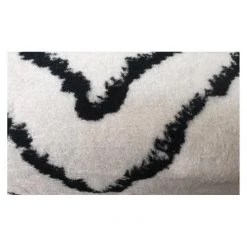 Stoneleigh & Roberson Monochrome Diamond Ivory Area Rug