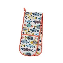 Ulster Weavers Coastal Cotton Aquarium Double Oven Glove