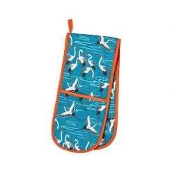 Ulster Weavers Cotton Cranes Double Oven Glove TEA TOWELS, MITTS & CLOTHS