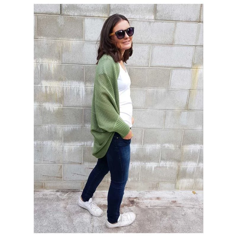 Hello Friday Crowd Pleaser Cardigan β Sage