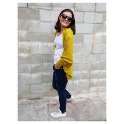 Hello Friday Women's Gifts - Over $50 Crowd Pleaser Cardigan – Citrine