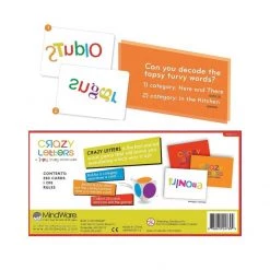 MindWare Crazy Letters Word Game Boardgames, Puzzles & Other Toys
