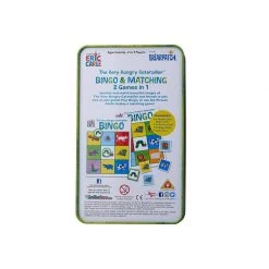 Briarpatch Eric Carle - The Very Hungry Caterpillar Bingo & Matching Games Tin Boardgames, Puzzles & Other Toys