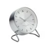 One Six Eight Metallics Lara Alarm Clock - Chrome