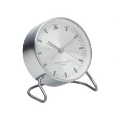 One Six Eight Metallics Lara Alarm Clock - Chrome