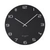 One Six Eight Nero Black Clock (40cm)