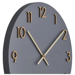 One Six Eight Restocked Charcoal Katelyn Clock (40cm)
