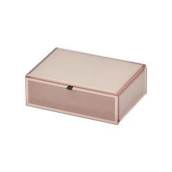 One Six Eight Metallics Florence Jewellery Box - Medium Blush