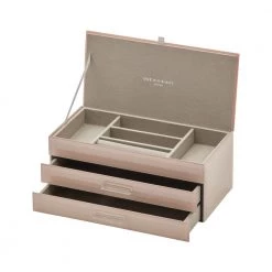 One Six Eight Restocked Gabriella Jewellery Box - Large Blush