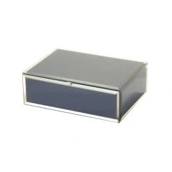 One Six Eight Sara Jewellery Box - Medium Grey Valentines Day