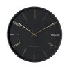 One Six Eight CLOCKS Maya Clock - Charcoal (30cm)