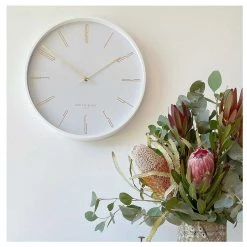One Six Eight Maya Clock - White (30cm)