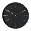 One Six Eight Maya Clock - Charcoal (40cm) CLOCKS
