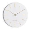 One Six Eight CLOCKS Maya Clock - White (40cm)