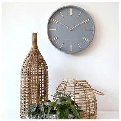 One Six Eight Esme Clock - Grey (40cm)