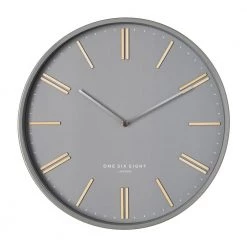 One Six Eight Esme Clock - Grey (40cm)