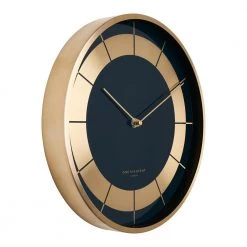 One Six Eight Arlo Clock - Navy Blue (30cm) Metallics